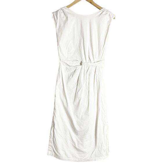 Love, Whit by Whitney Port White Cut Out Sleeveless Sheath Midi Dress Size S - Picture 4 of 14